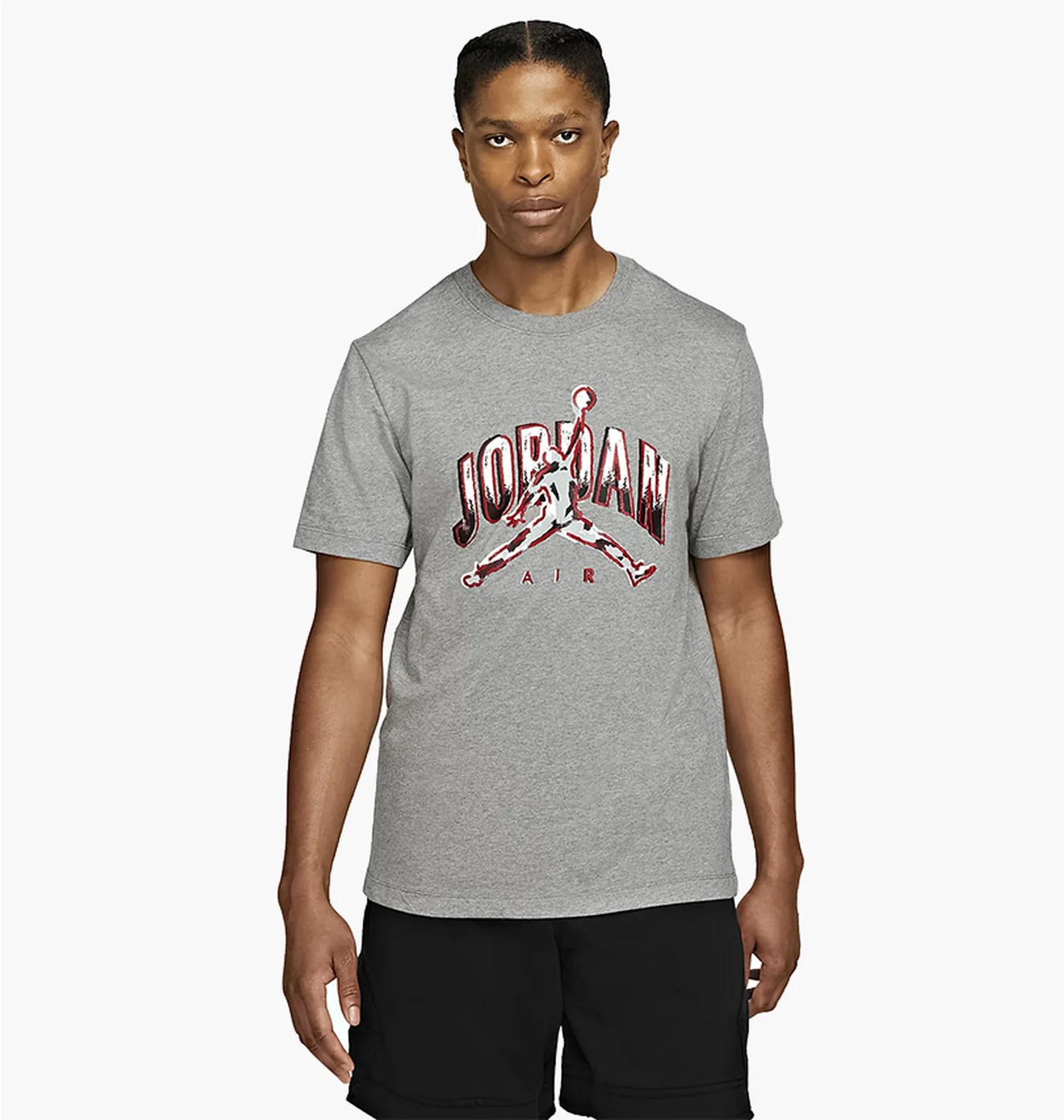 Футболка чоловіча Jordan Air T-Shirt Grey (CZ8383-091) — фото 1
