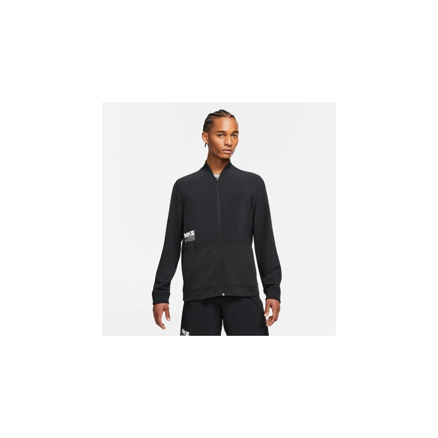 Кофта чоловіча Nike Dri-Fit Pt Training Pack Full Zip (CZ7123-010) — фото 1