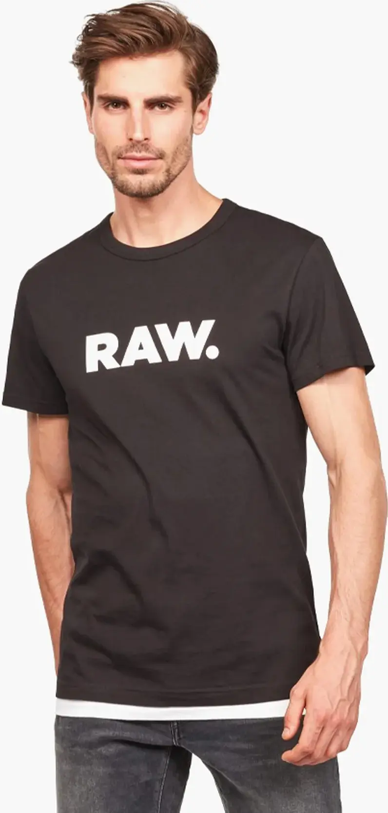 Чорна футболка Holorn G-Star RAW — фото 2