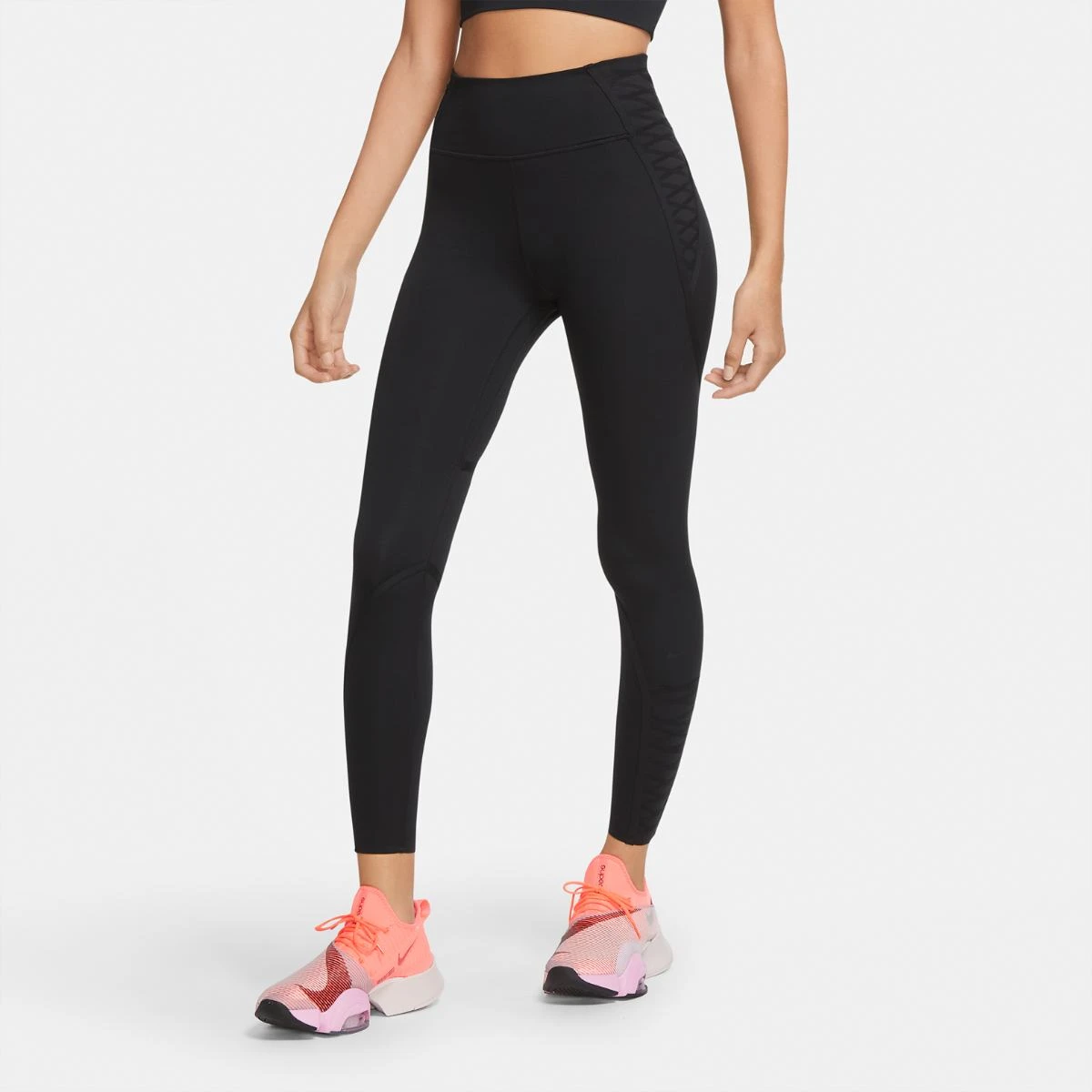 Брюки жіночі Nike One Luxe Womens 7/8 Tights Black (CZ9932-010) — фото 1