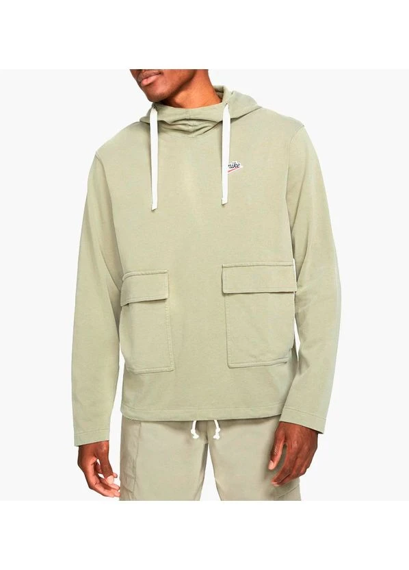Кофта чоловіча Nike Heritage Popover Jacket Light Army (DA0037-320) — фото 1