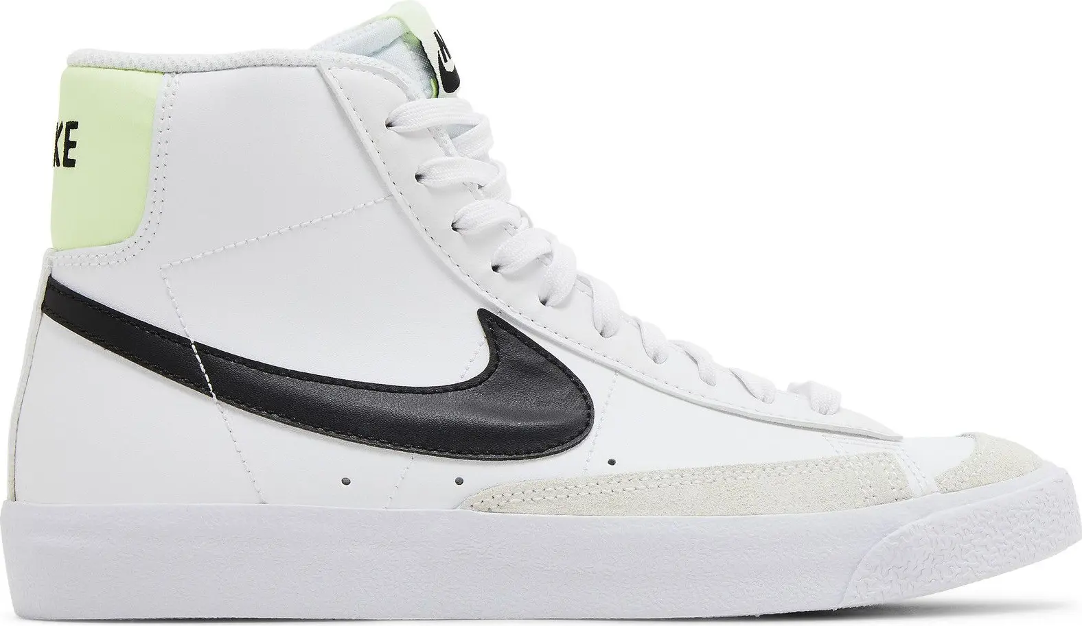 Кросівки дитячі Nike Blazer Mid 77 Grade School Lifestyle Shoes White DA4086-109 38 — фото 2