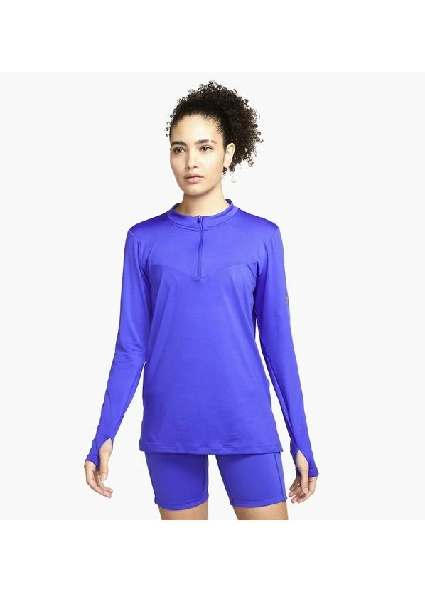 Кофта жіночі Nike Womens Trail Running Midlayer Violet (DC5217-430) — фото 1