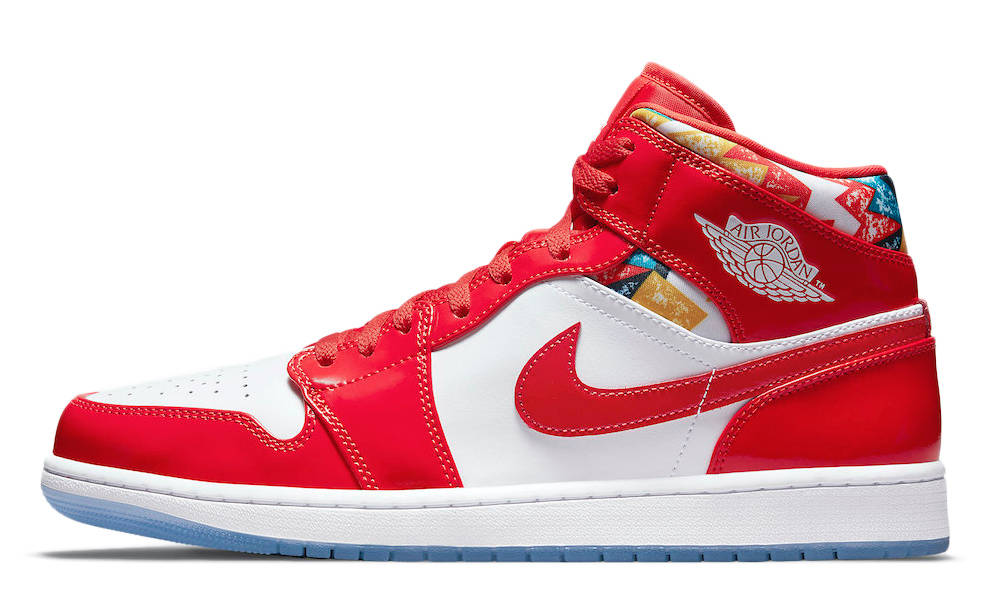 Кросівки чоловічі Jordan 1 Mid Se White/Red (DC7294-600) — фото 1