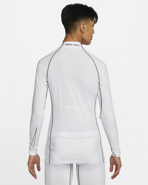 Термобілизна чоловіча Nike Pro Dri-Fit Mock Long-Sleeve Tight Top (DD1986-100) — фото 4
