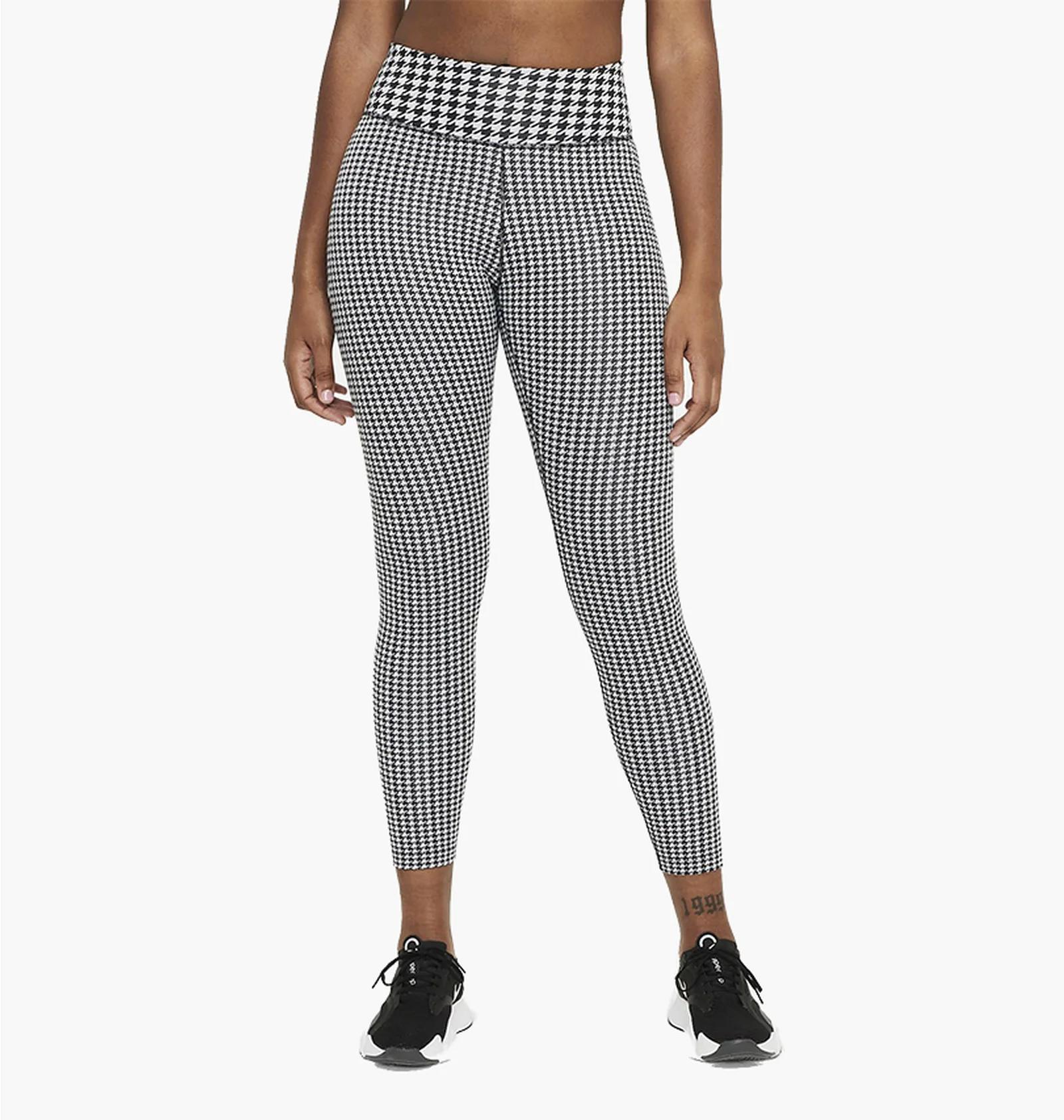 Лосіни жіночі Nike Dri-Fit White/Black (DD4563-100) — фото 1