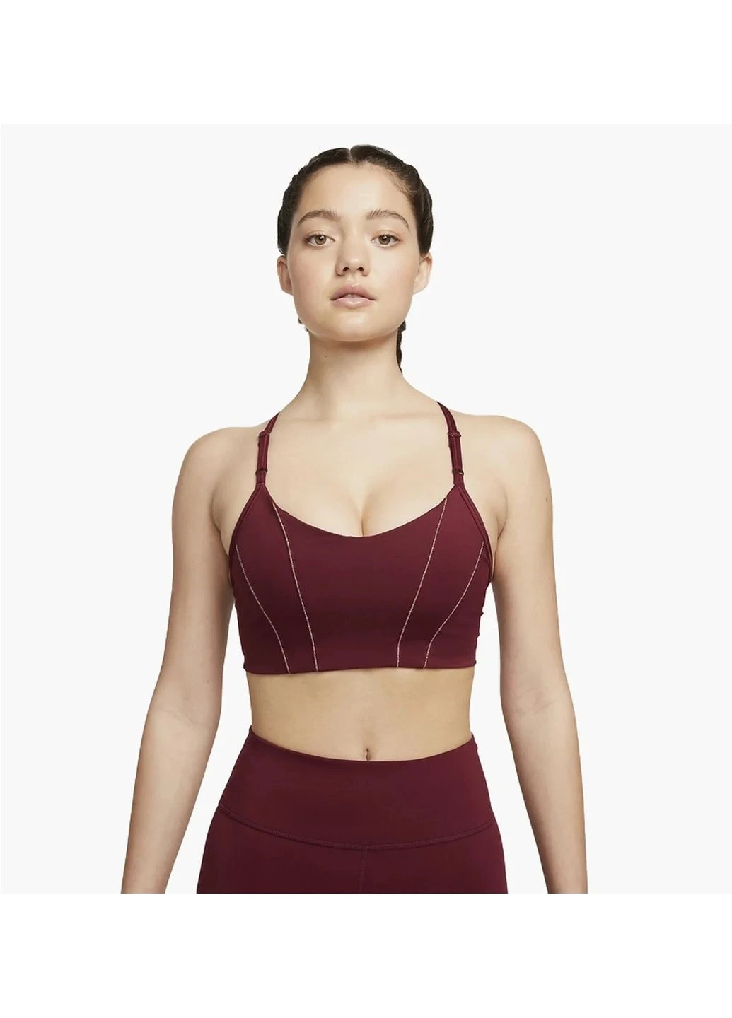 Спортивний топ жіночий Nike Yoga Dri Fit Indy Light Support Bra (DD1407-638) — фото 1