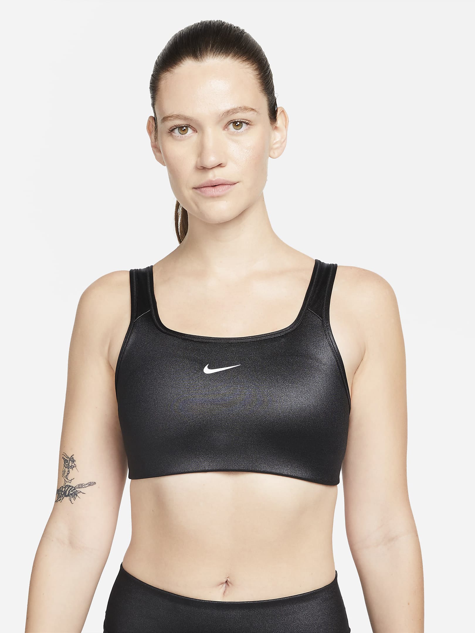 Спортивний топ жіночий Nike W Nk Df Swsh Shine Bra (DD1438-010) — фото 1