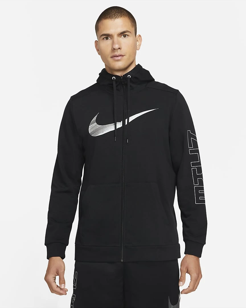 Бомбер чоловічий Nike Dri-Fit Sport Clash (DD1709-010) — фото 1