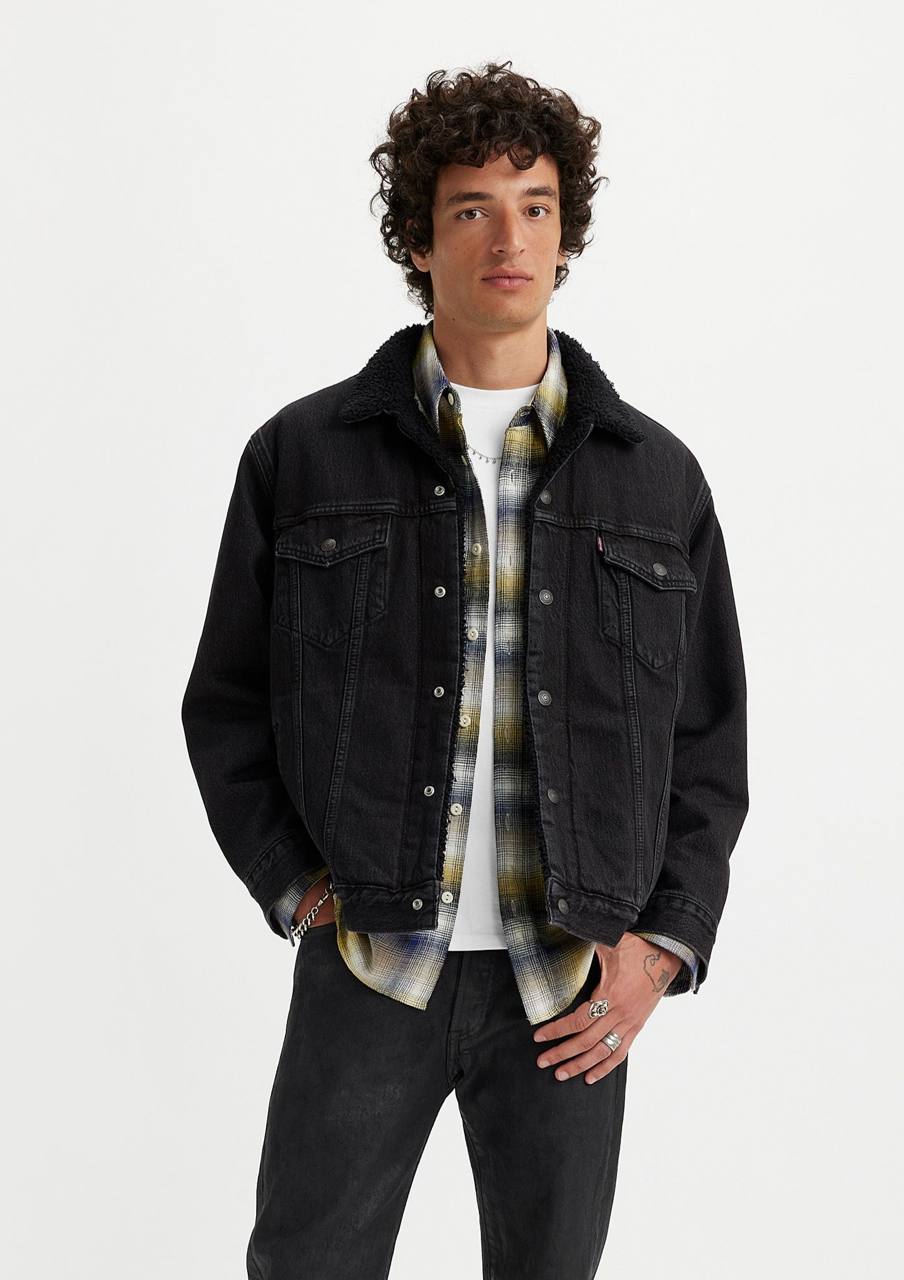 Куртка Levis Relaxed Fit Sherpa — фото 1
