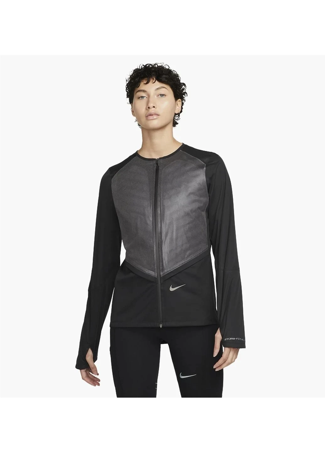 Куртка жіноча Nike Womens Running Jacket Black Dd6419-010 (DD6419-010) — фото 1