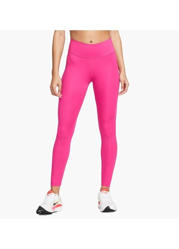 Лосіни жіночі Nike 7/8 Swoosh Run Pink (DD6835-621) — фото 1