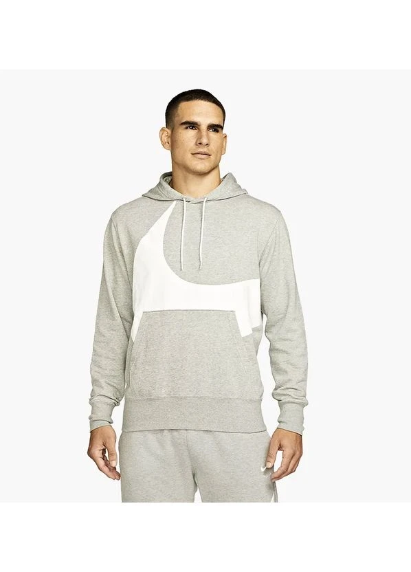 Кофта чоловіча Nike Sportswear Swoosh Grey (DH1027-063) — фото 1