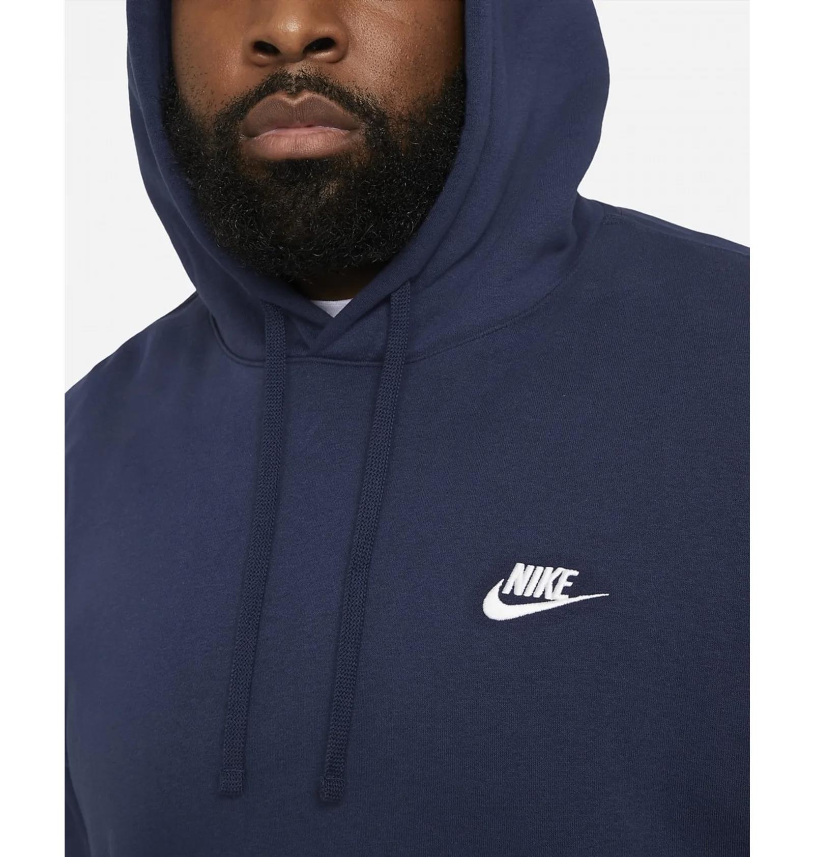 Бомбер чоловічий Nike M Nsw Club Hoodie Po Bb (BV2654-410) — фото 10
