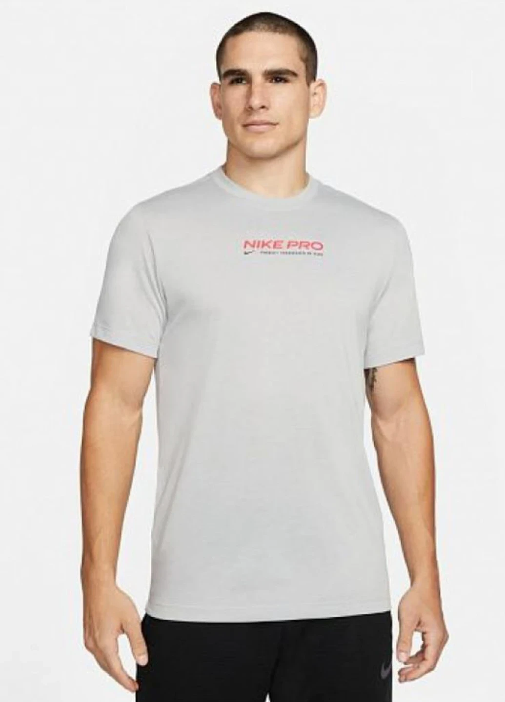 Футболка чоловіча Nike Nk Df Tee Db Nk Pro 2 (DM5677-077) — фото 1