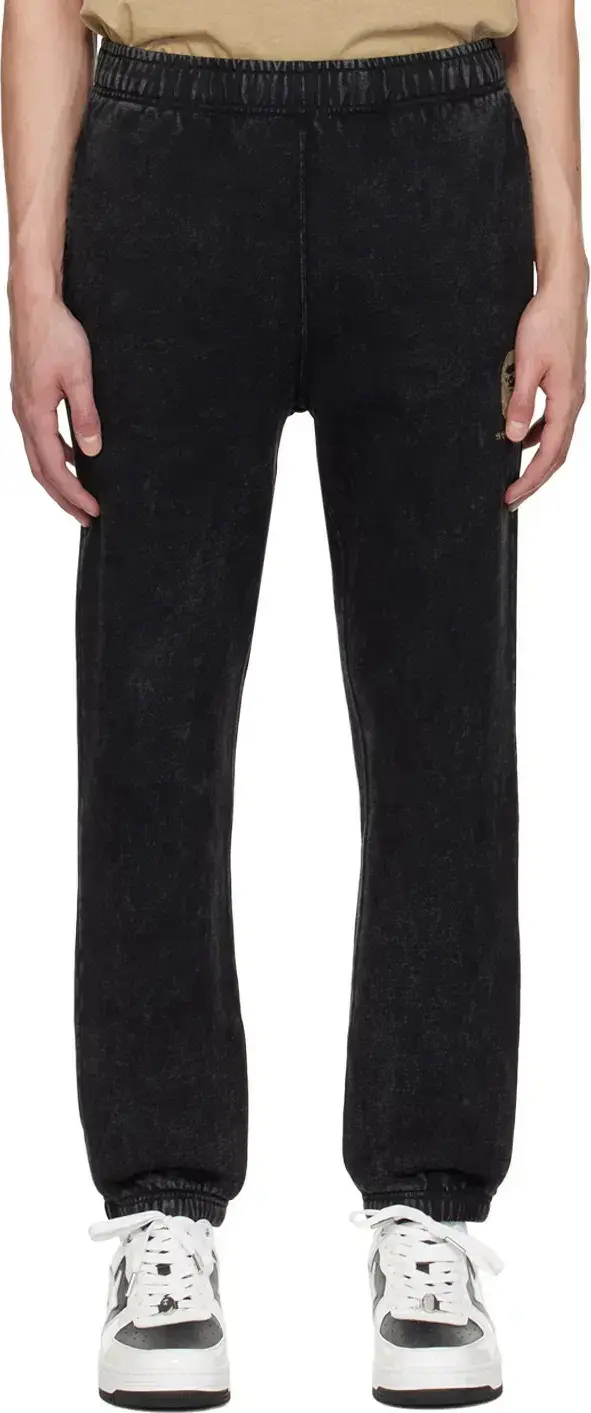 Брюки чоловічі Bape Black Overdyed Sweatpants (001PTK301010M) — фото 2