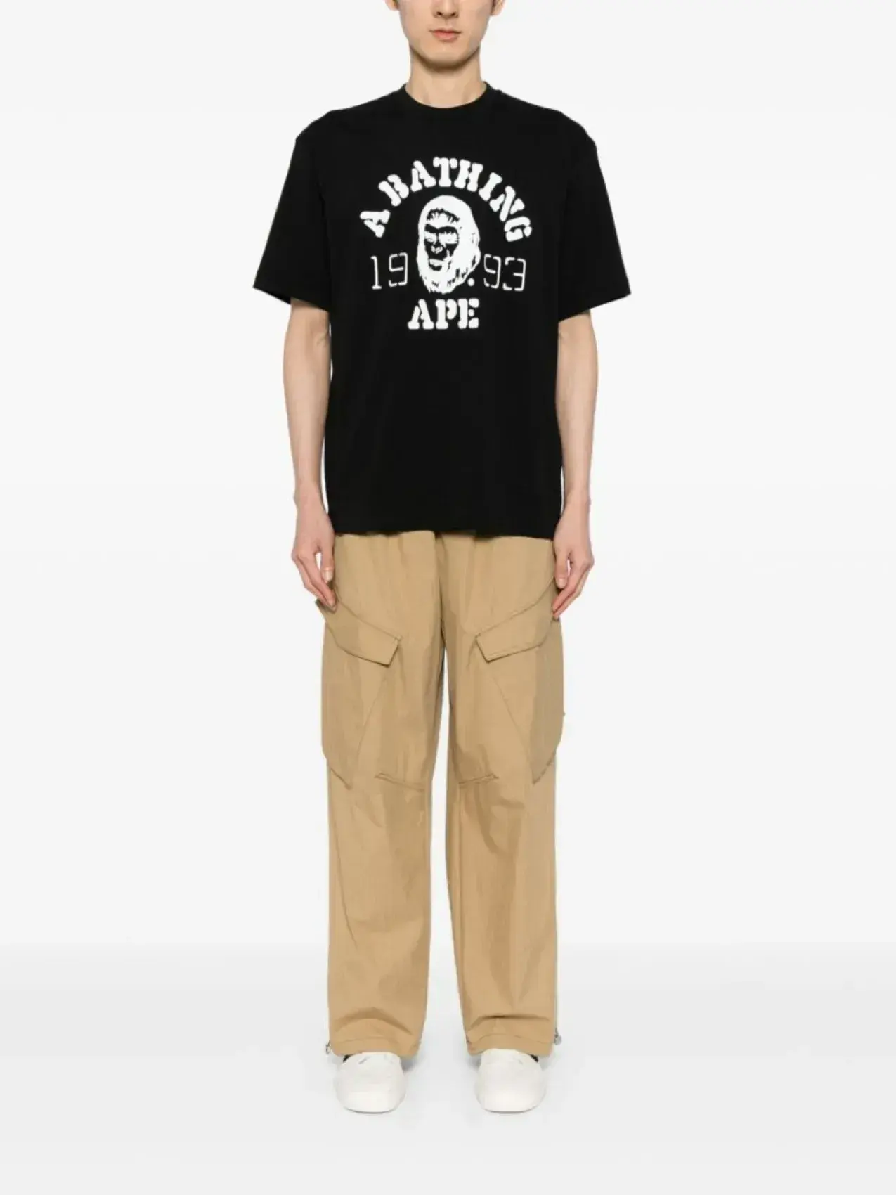 Футболка чоловіча Bape Blue Ape Head T-Shirt (001CSK221006F) — фото 2