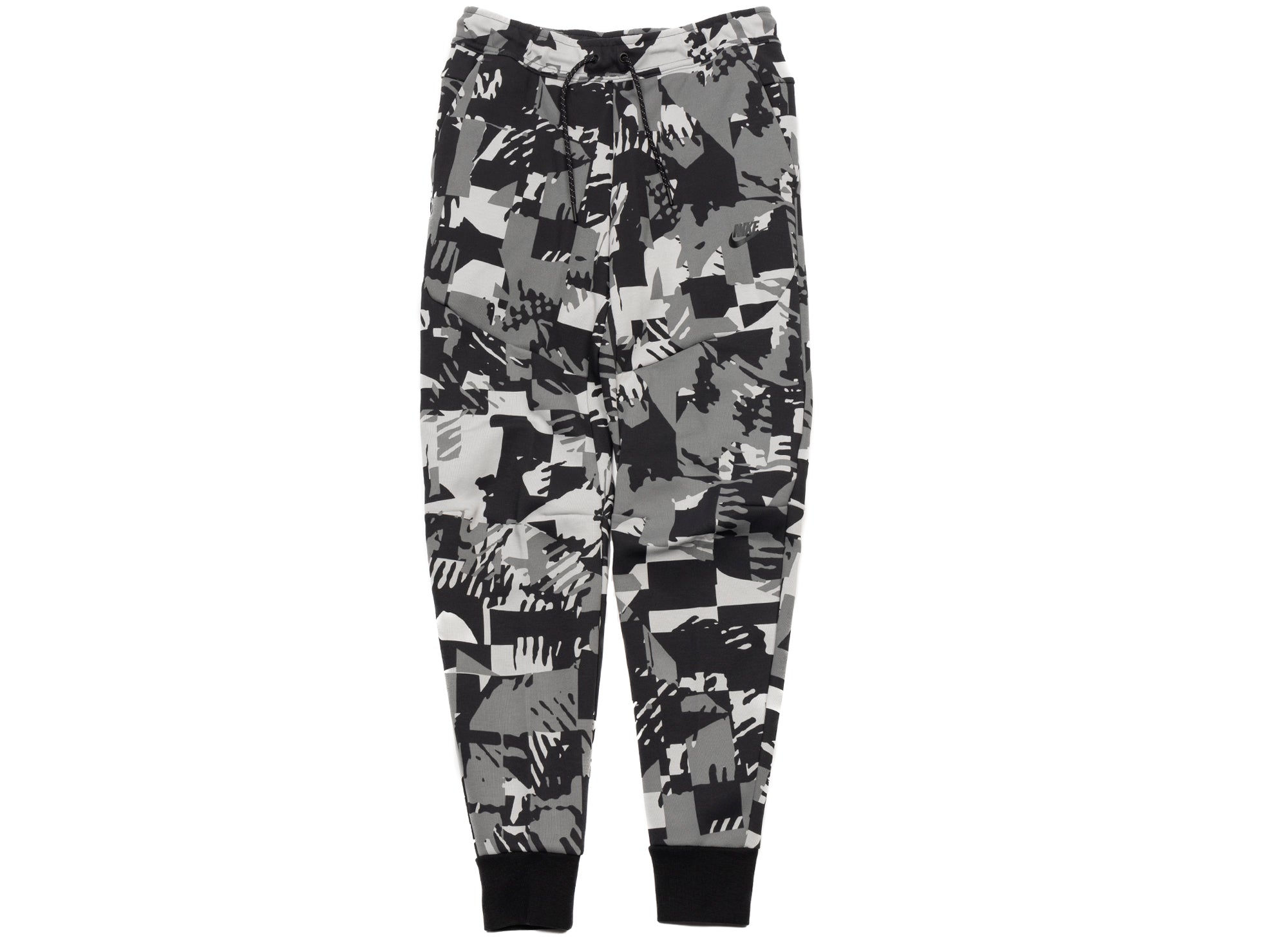 Костюм Nike Tech Fleece Camo Grey Black Suite — фото 1