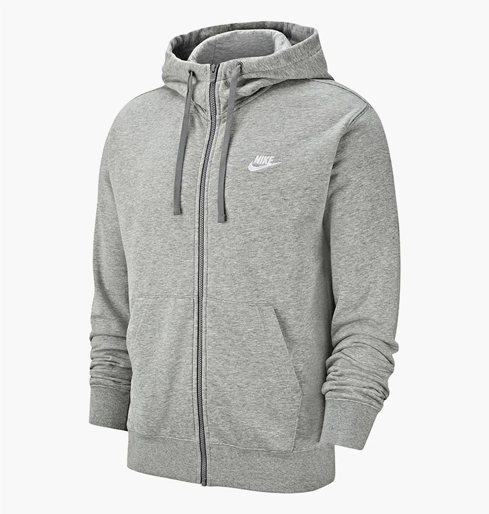 Кофта чоловіча Nike M Nsw Club Hoodie Fz Ft (BV2648-063) — фото 1