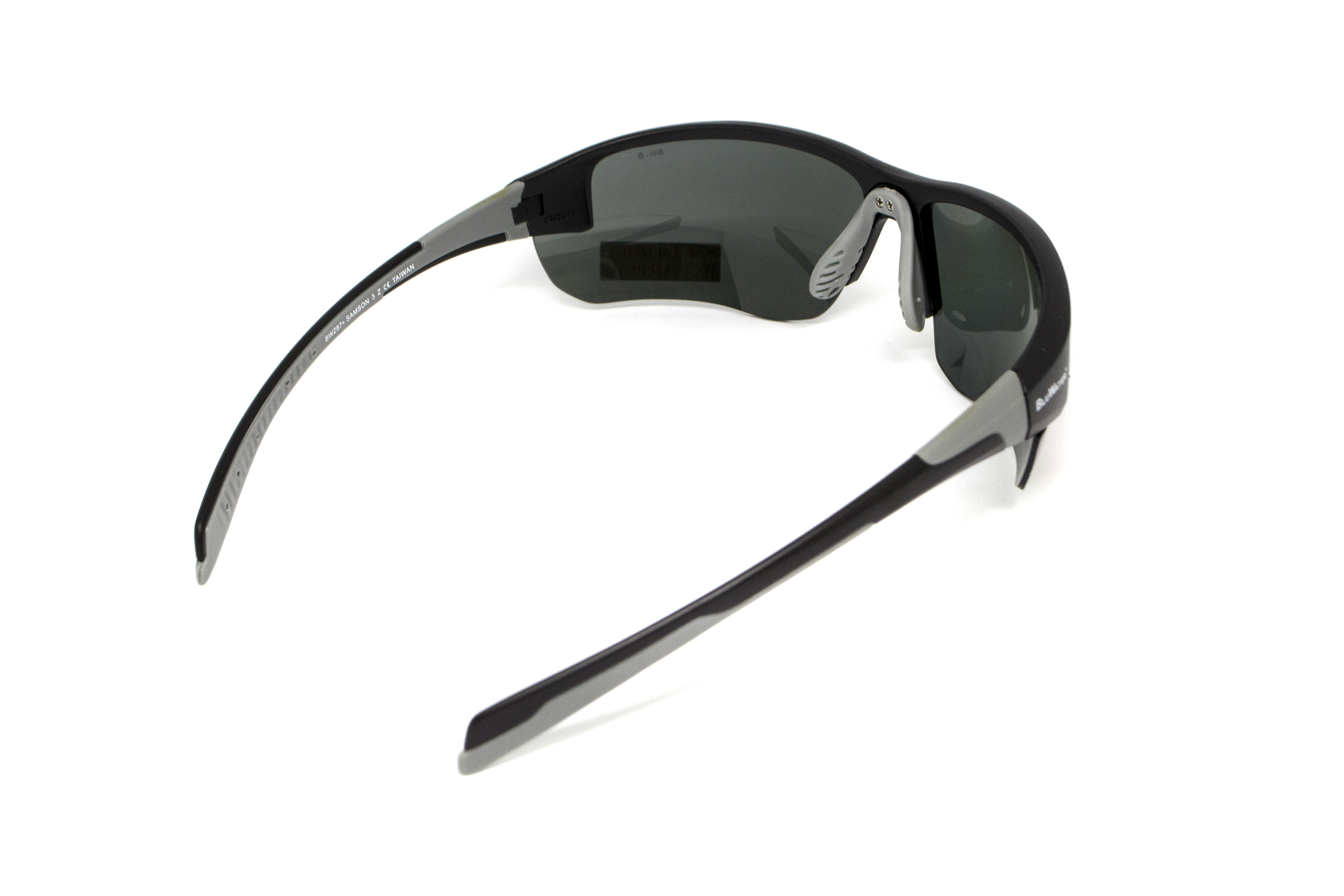 Очки поляризационные защитные BluWater Samson-3 Z87.1 Polarized (gray), серые — фото 8