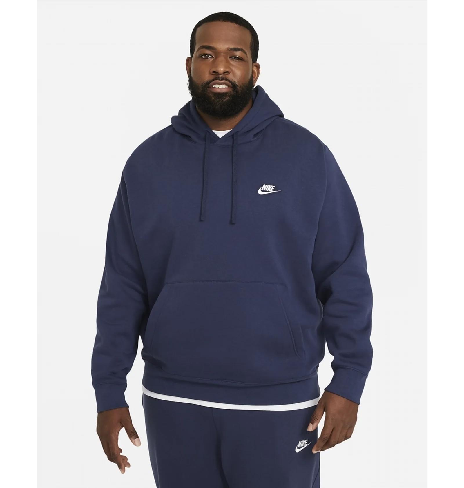 Бомбер чоловічий Nike M Nsw Club Hoodie Po Bb (BV2654-410) — фото 39