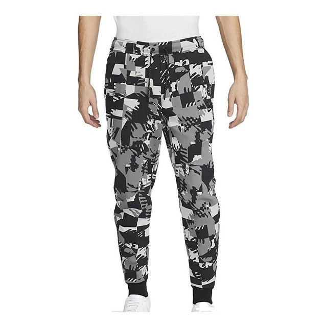 Штани Nike Tech Fleece Camo Grey Black Suite — фото 1