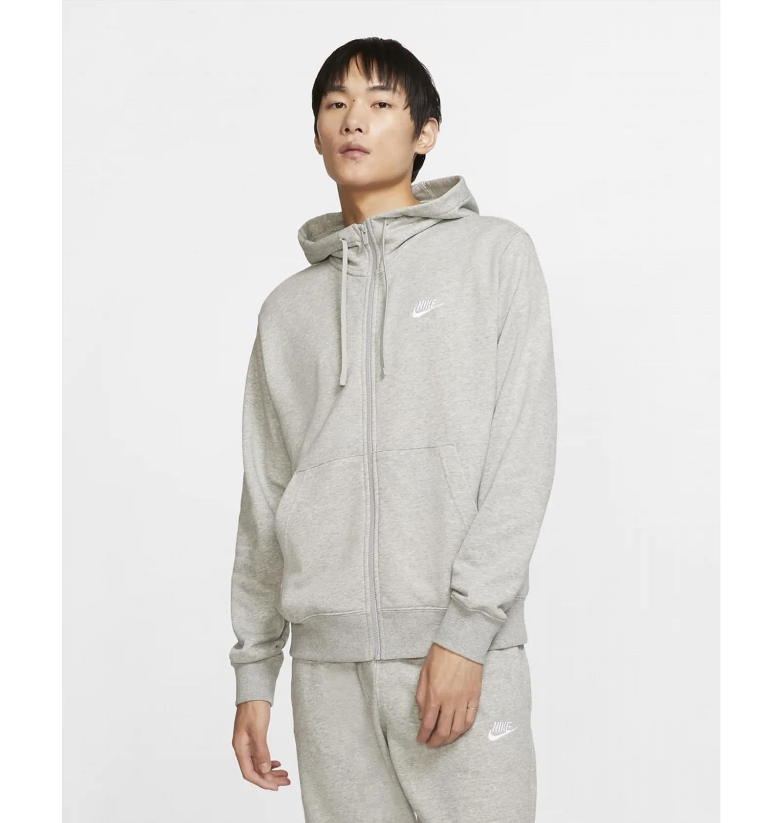 Кофта чоловіча Nike M Nsw Club Hoodie Fz Ft (BV2648-063) — фото 6