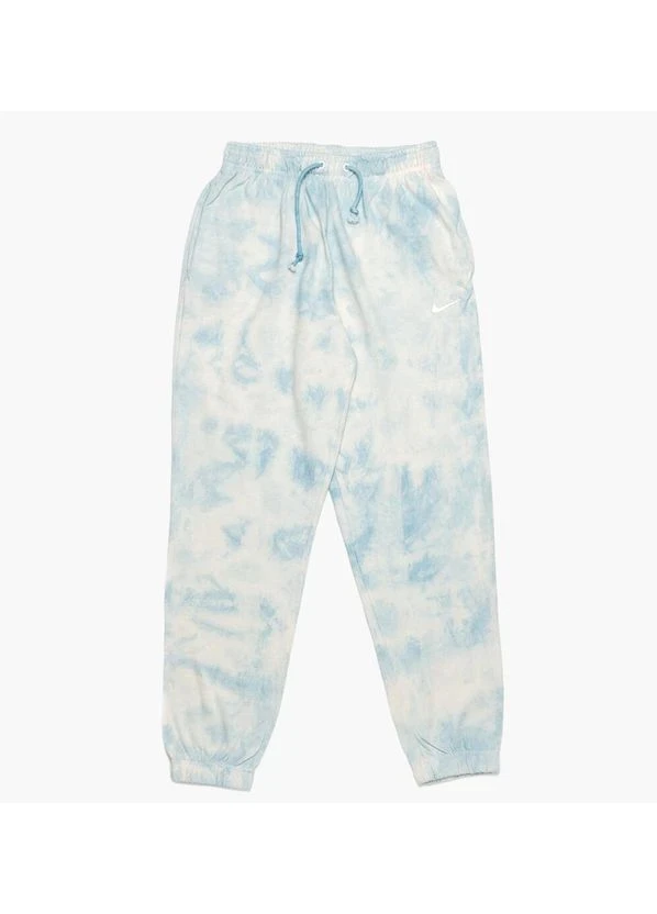 Брюки жіночі Nike Mid-Rise Cloud-Dye Joggers White/Light Blue (DM6714-494) — фото 1