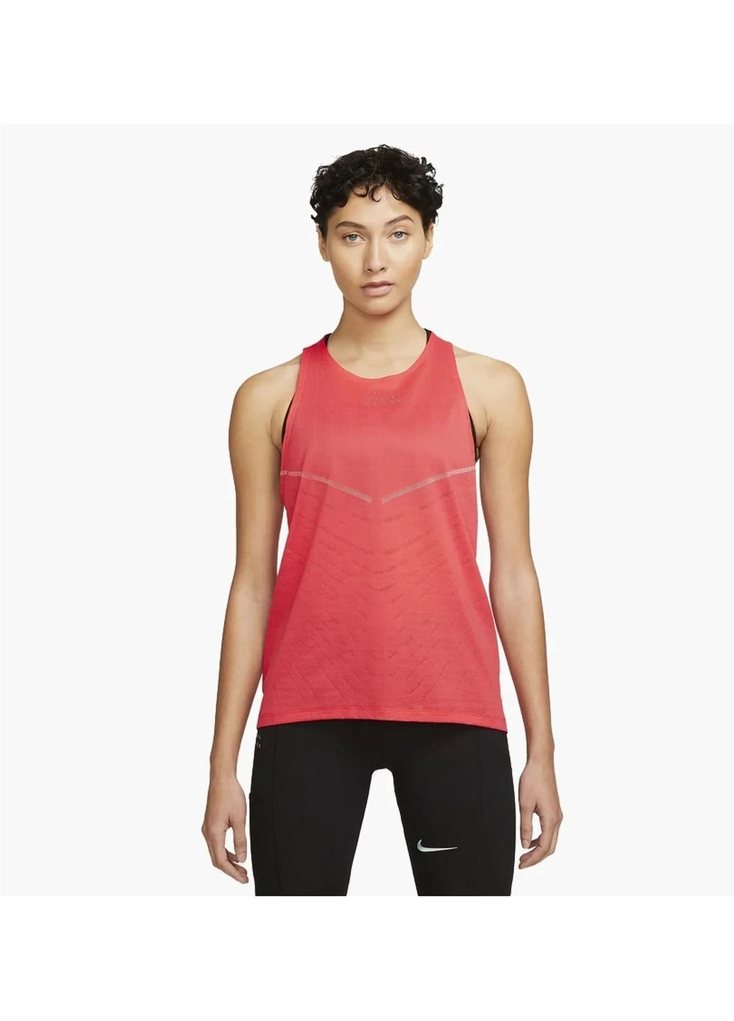 Майка жіноча Nike Womens Engineered Running Tank Pink Dm7558-648 (DM7558-648) — фото 1