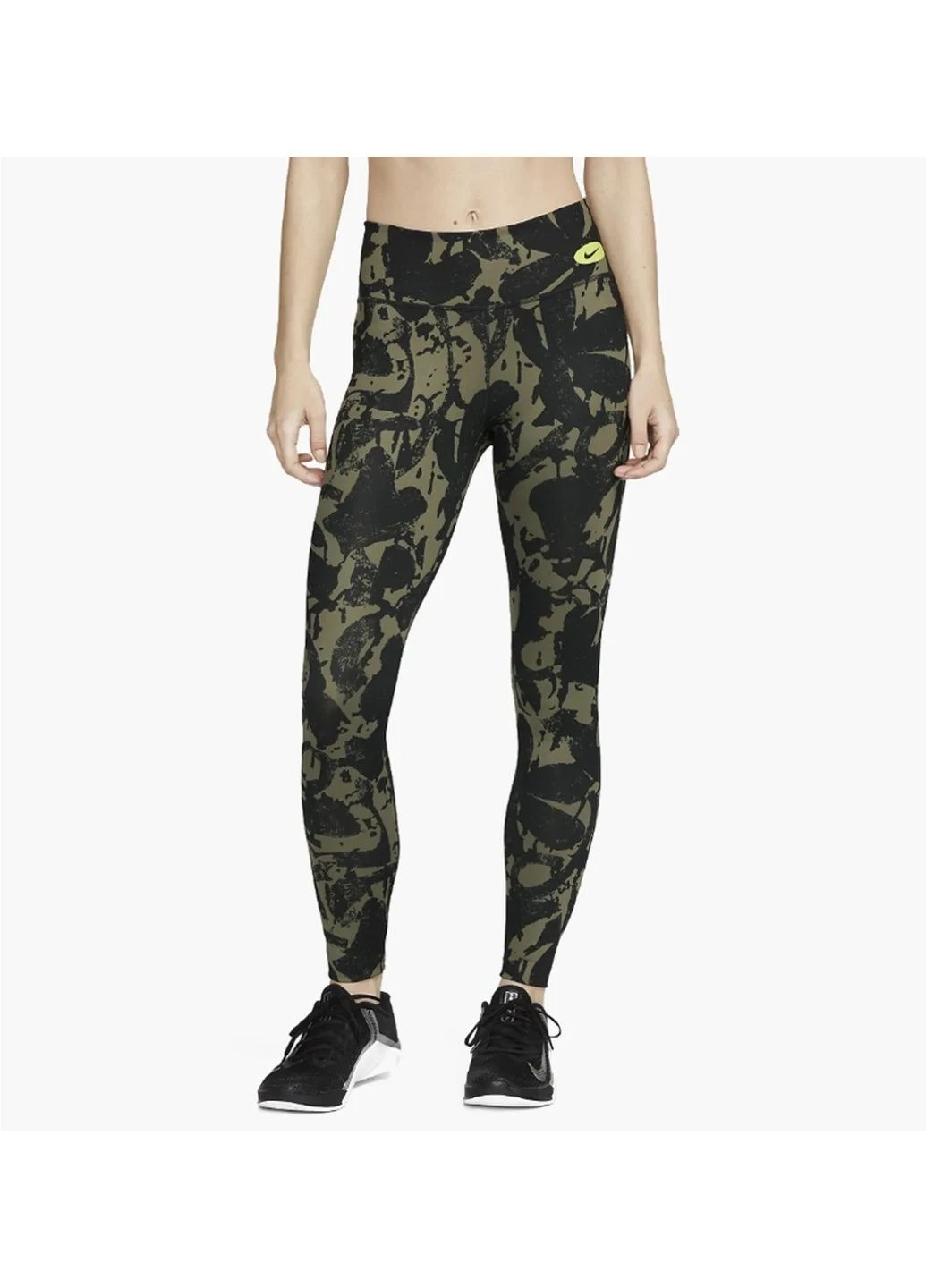 Лосіни жіночі Nike One Luxe Icon Clash Green Dm7623-010 (DM7623-010) — фото 1