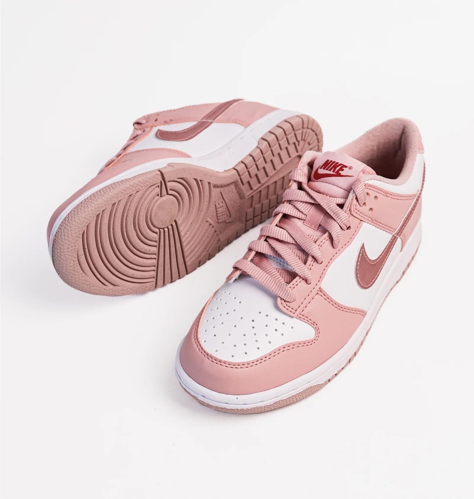 Кросівки жіночі Nike Dunk Low Pink Velvet (Gs) (DO6485-600) — фото 23