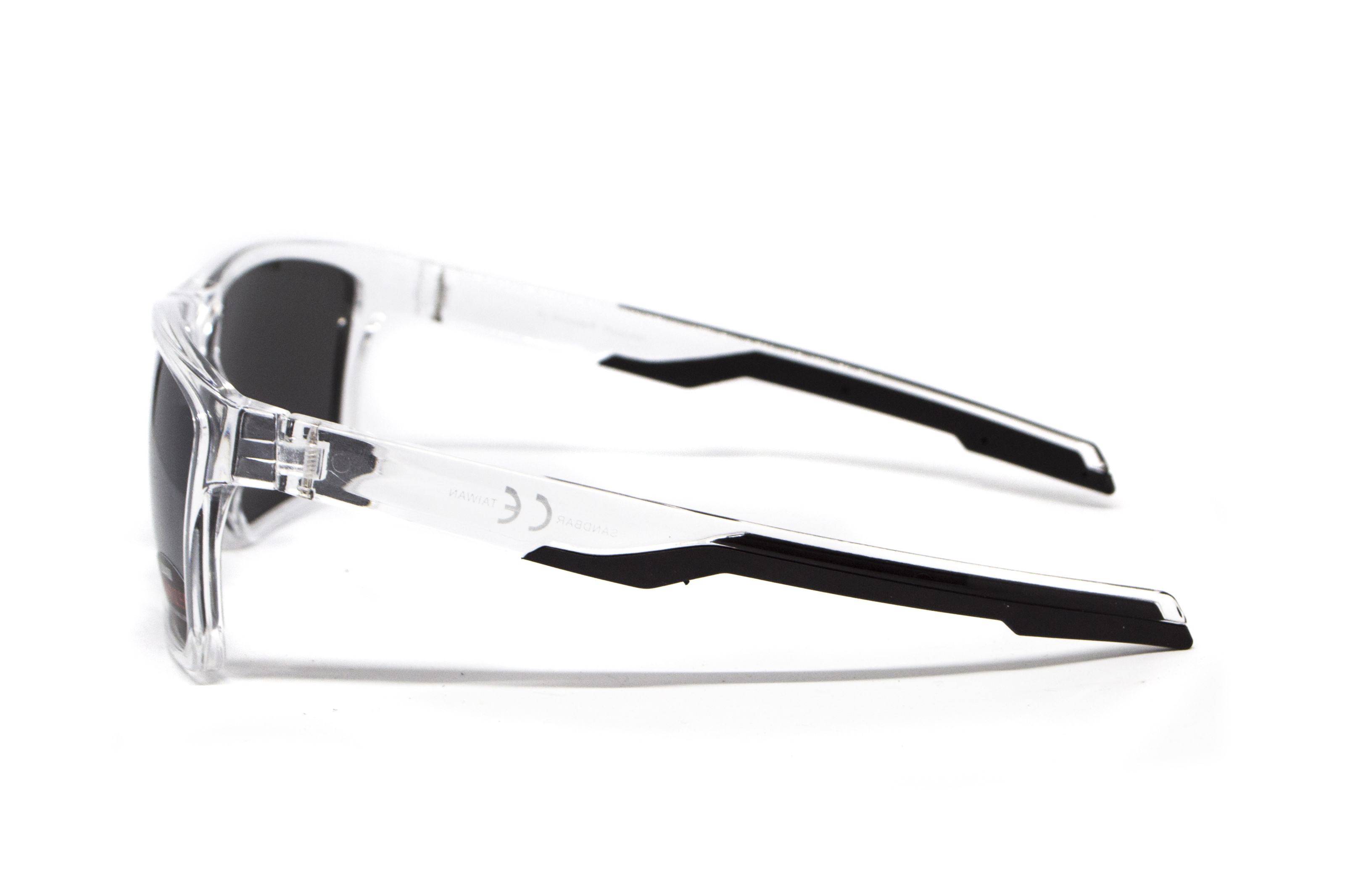 Очки BluWater Sandbar Polarized (G-Tech™ silver), зеркальные серые — фото 9