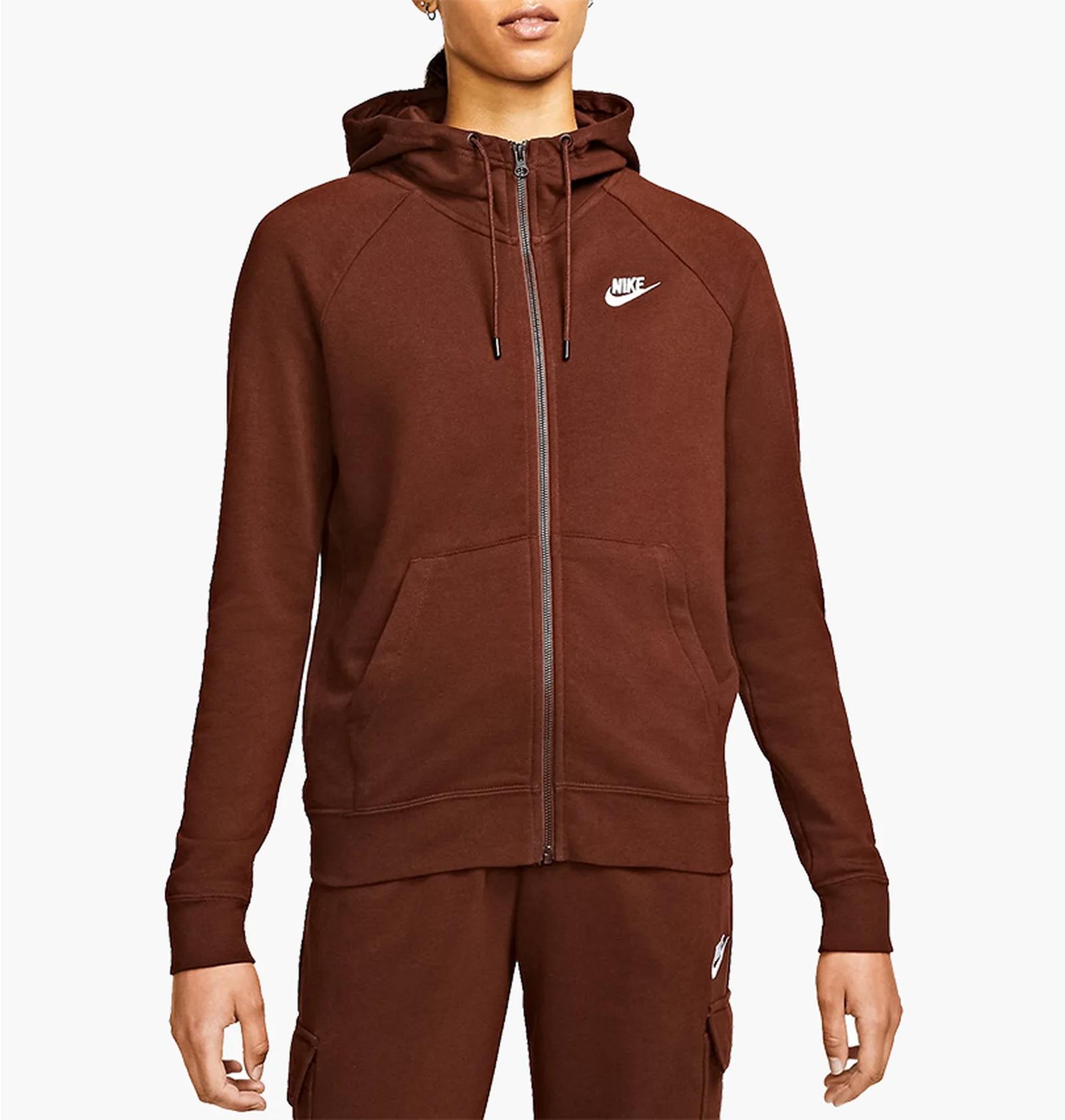 Кофта жіночі Nike Nsw Essntl Hoodie Fz Flc ( (BV4122-273) — фото 1