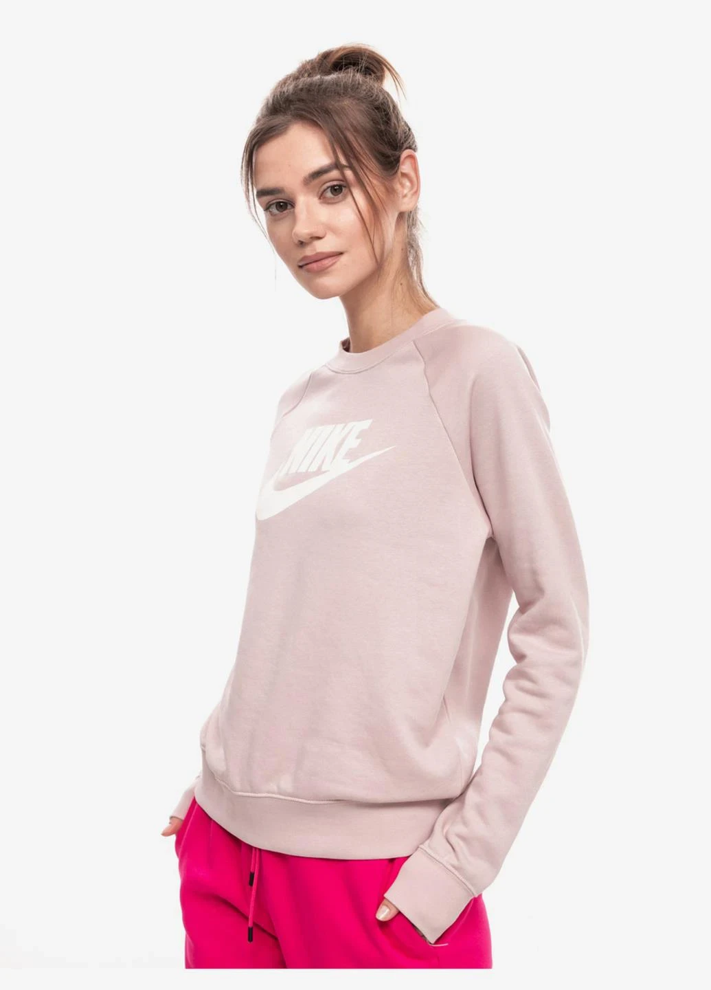 Кофта жіночі Nike W Nsw Essntl Crew Flc Hbr (BV4112-063) — фото 1