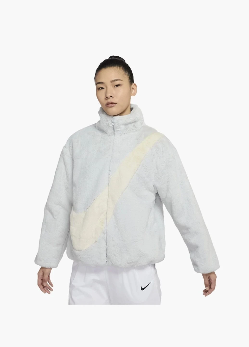 Куртка жіноча Nike Faux Fur Jacket (DO3791-025) — фото 1