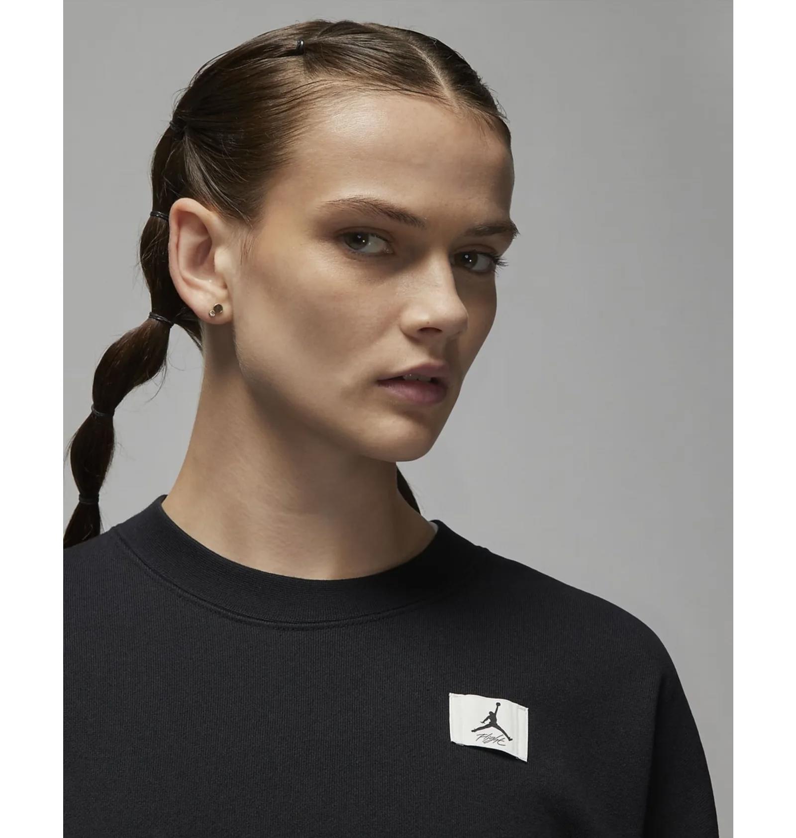 Кофта жіночі Jordan Flight Women's Fleece Crew (DQ4599-010) — фото 12