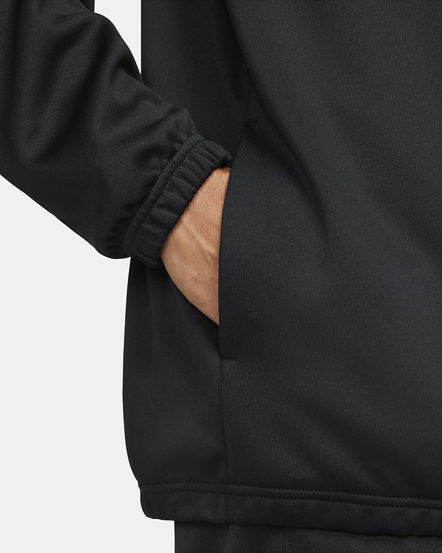 Бомбер чоловічий Nike Air Men's Poly-Knit Jacket (DQ4221-010) — фото 10