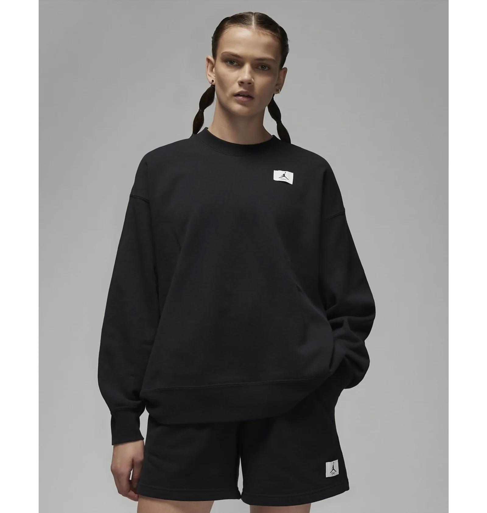 Кофта жіночі Jordan Flight Women's Fleece Crew (DQ4599-010) — фото 3