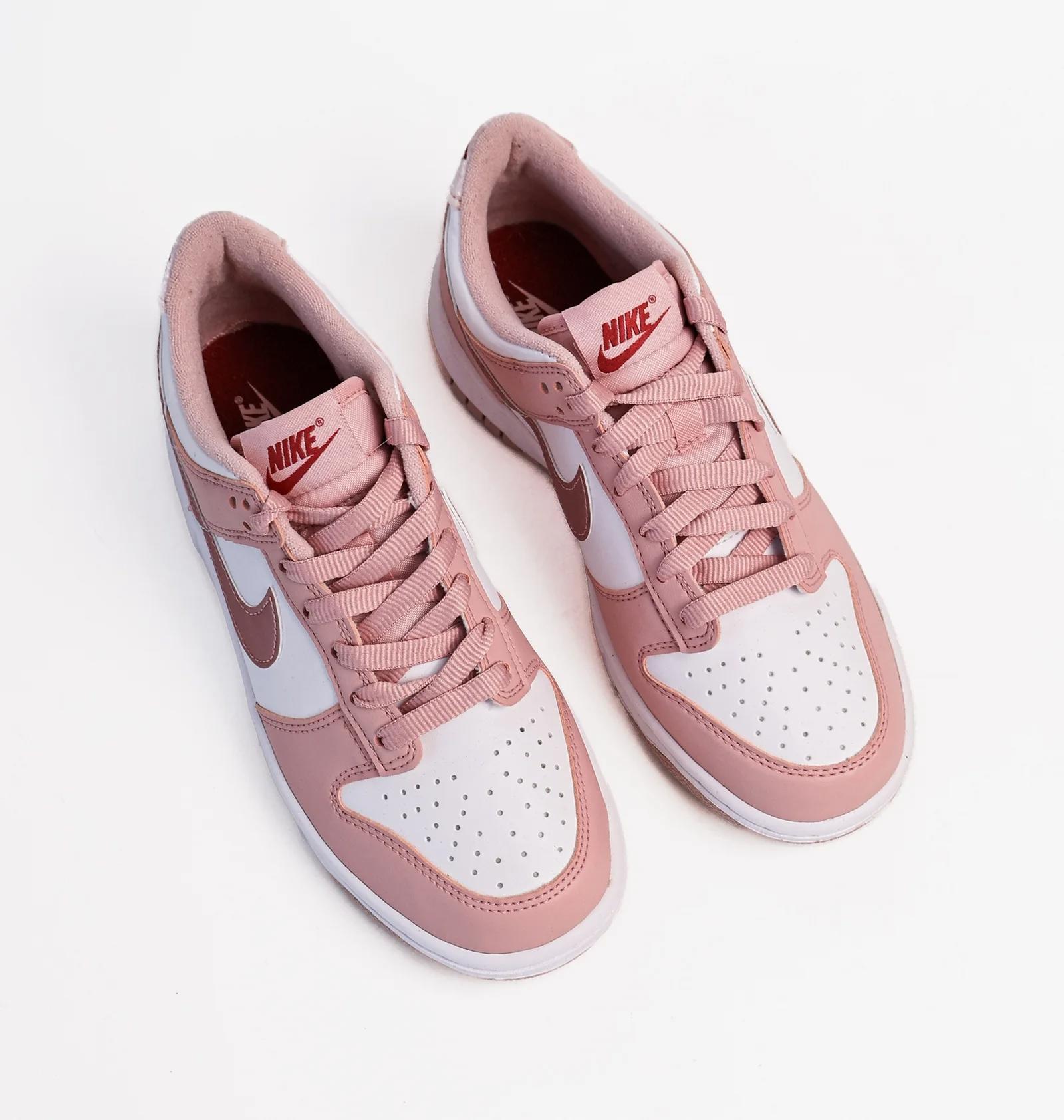 Кросівки жіночі Nike Dunk Low Pink Velvet (Gs) (DO6485-600) — фото 12