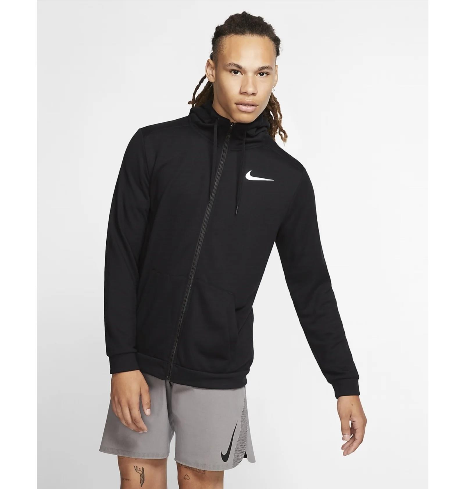 Бомбер чоловічий Nike M Dry Hoodie Fz Fleece (CJ4317-010) — фото 6
