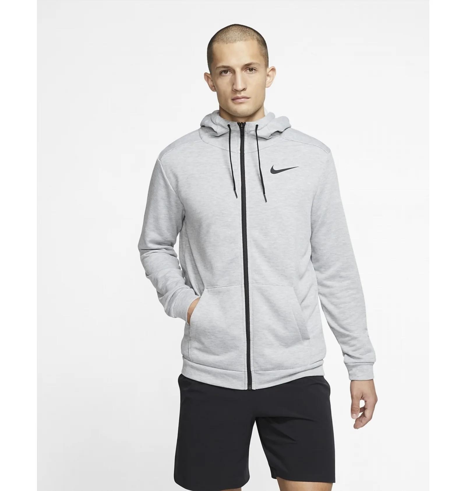 Бомбер чоловічий Nike M Dry Hoodie Fz Fleece (CJ4317-063) — фото 6