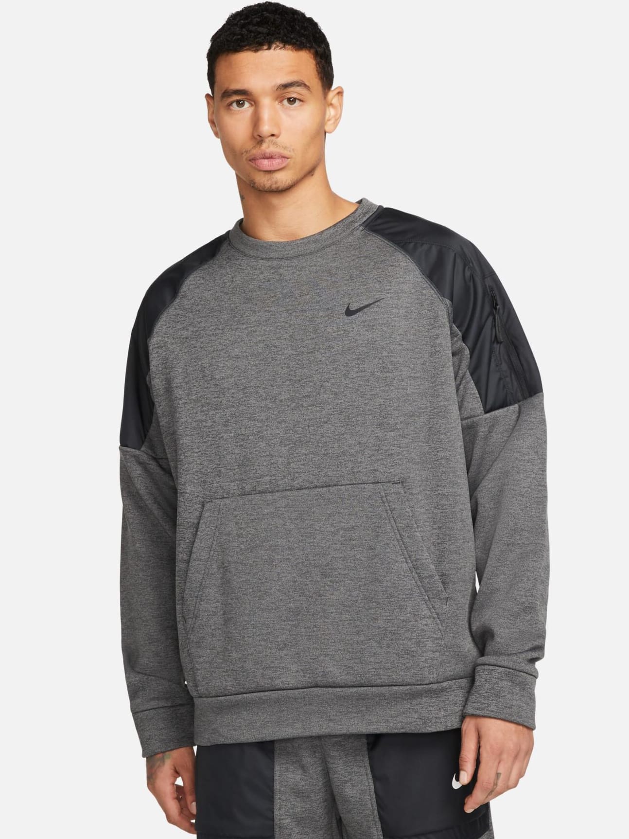 Бомбер чоловічий Nike Therma Novelty Crew (DQ4854-071) — фото 1