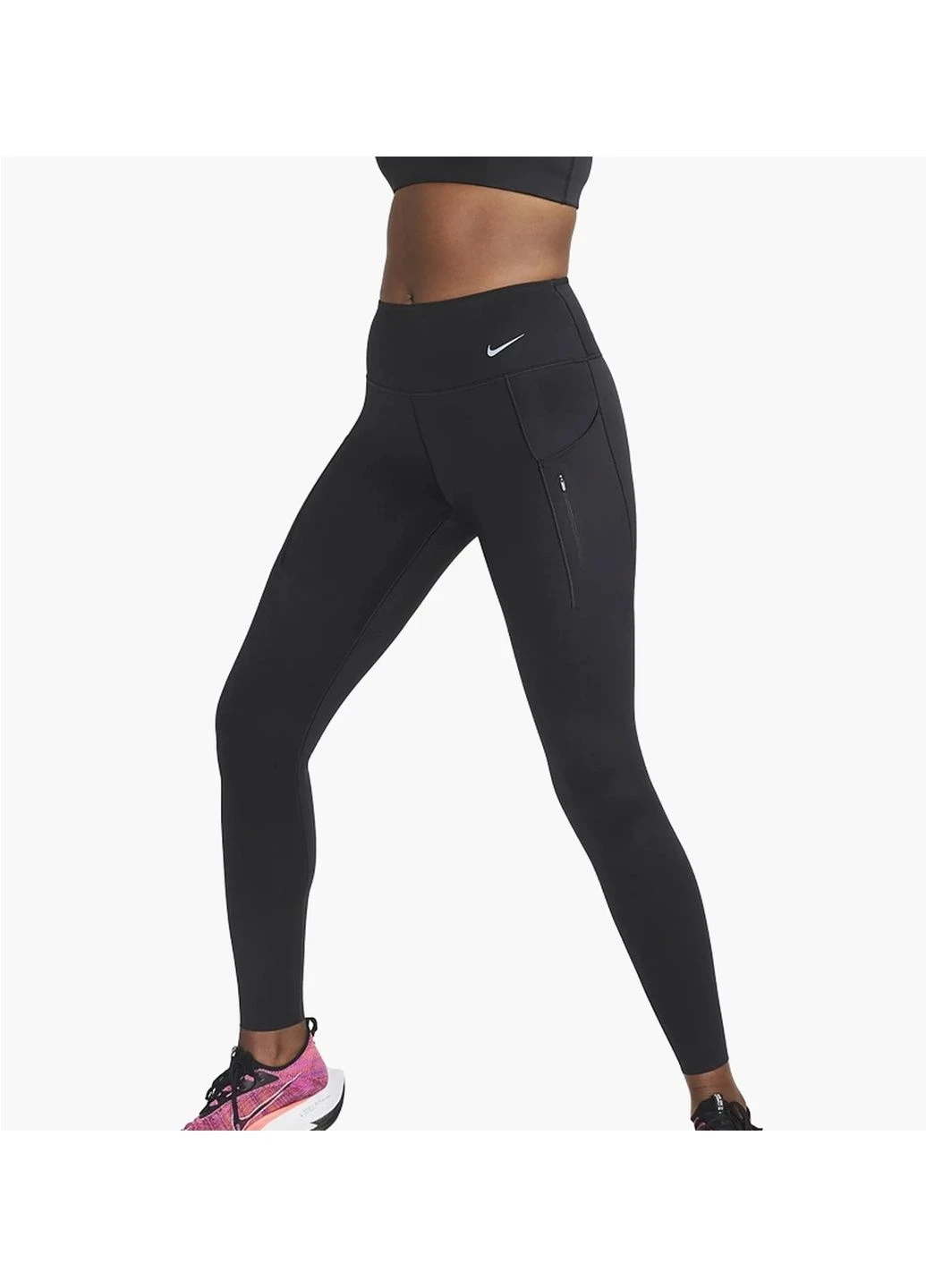 Лосіни жіночі Nike Dri-Fit Go Black Dq5672-010 (DQ5672-010) — фото 1