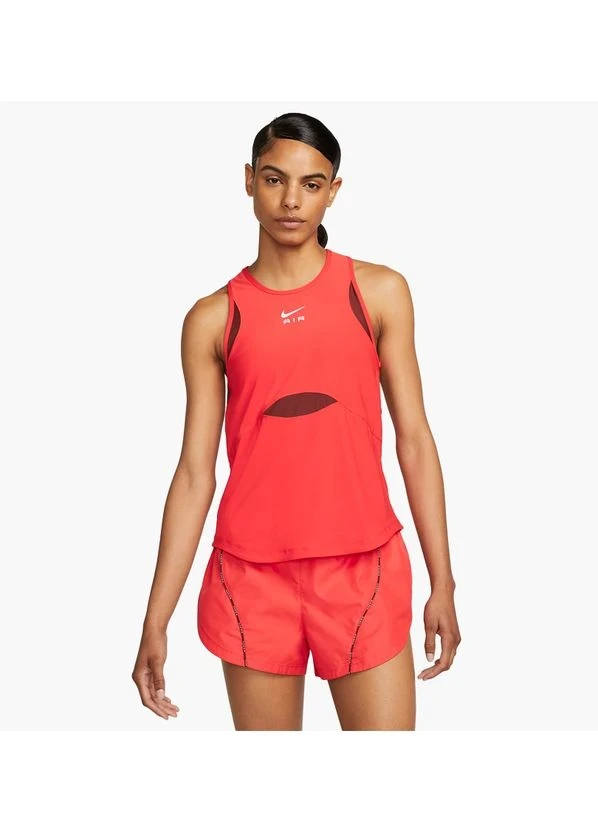 Майка жіноча Nike Air Dri-Fit Womens Running Tank Orange (DQ6131-696) — фото 1