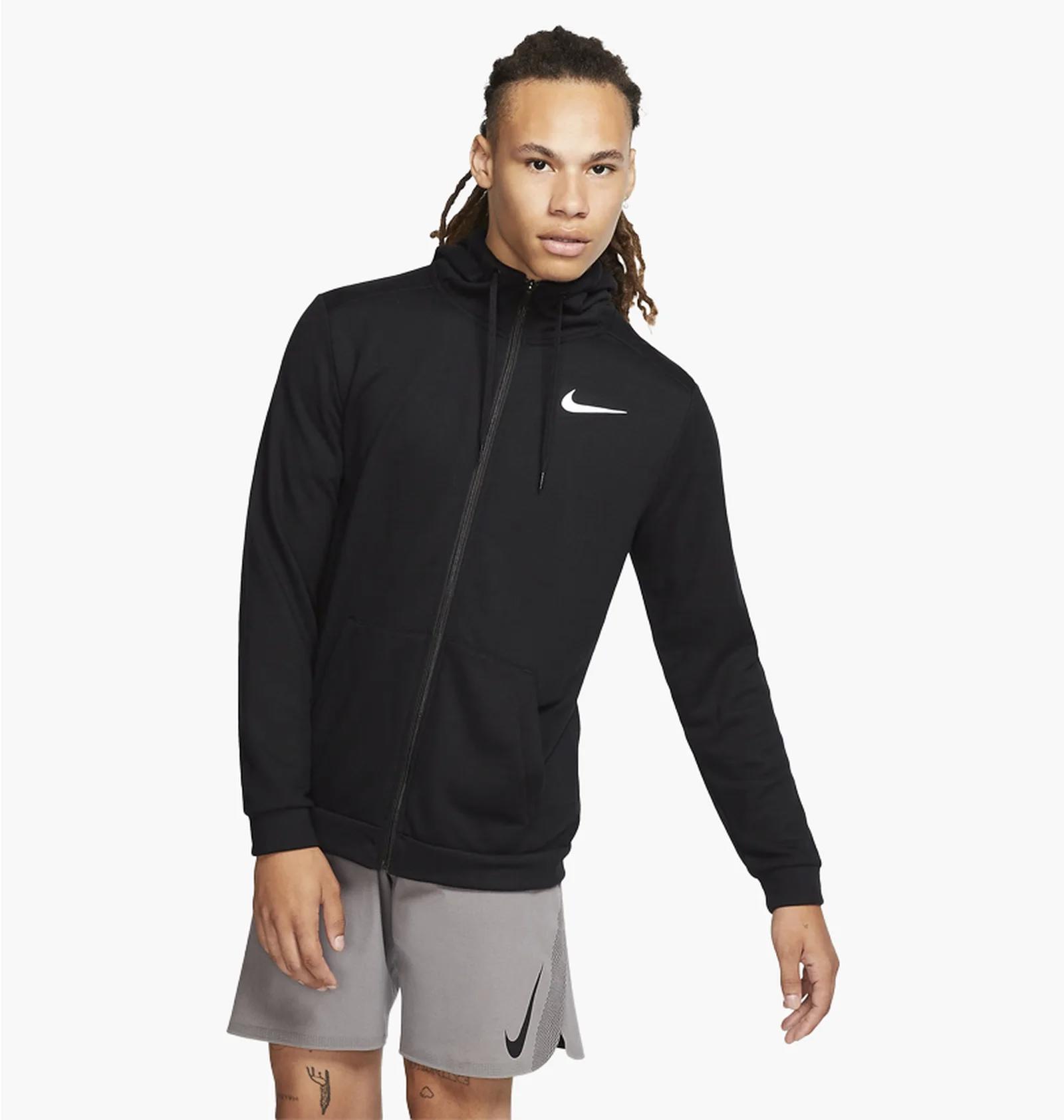 Бомбер чоловічий Nike M Dry Hoodie Fz Fleece (CJ4317-010) — фото 1