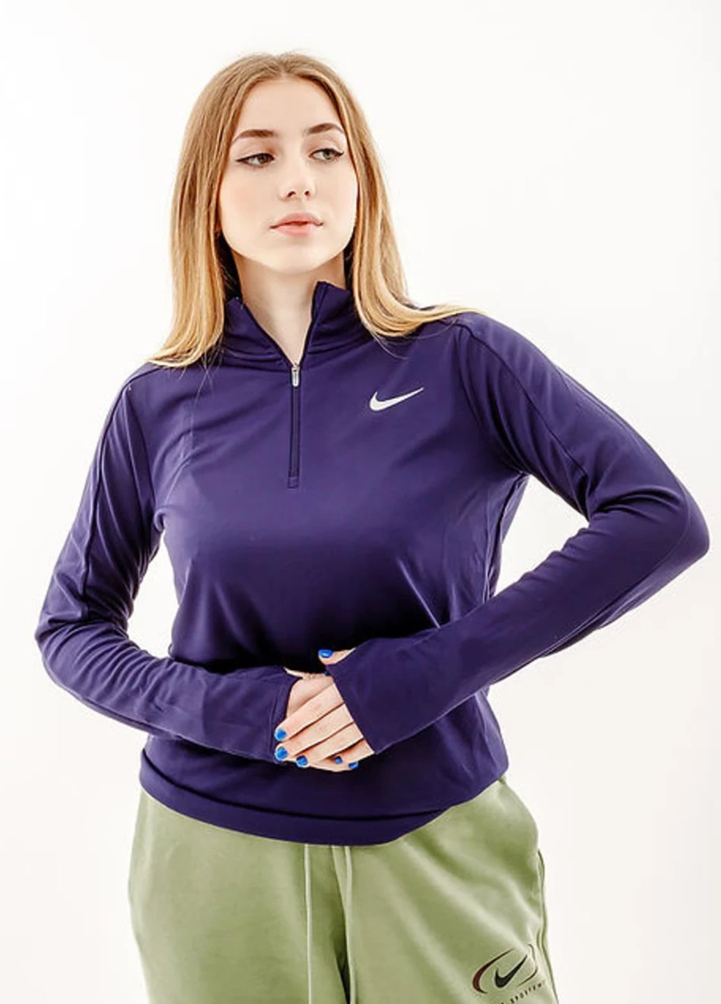 Кофта жіночі Nike Pacer (DQ6377-555) — фото 1