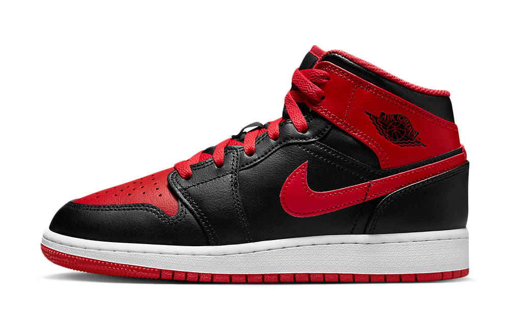 Кросівки Jordan 1 mid gs — фото 1