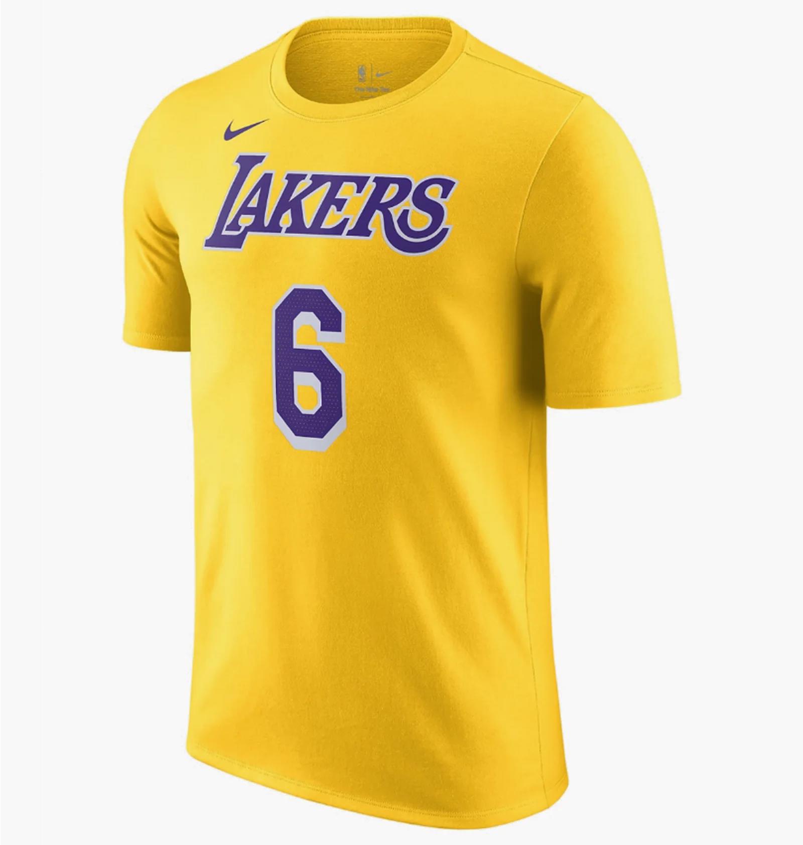 Футболка чоловіча Nike Los Angeles Lakers Yellow Dr6380-728 (DR6380-728) — фото 1