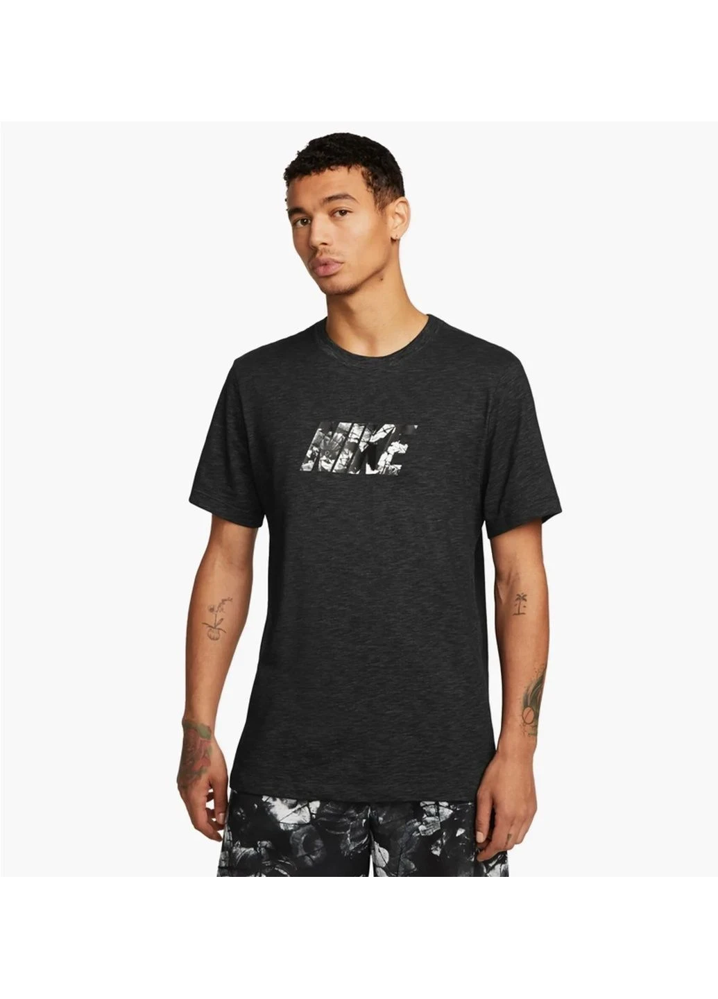 Футболка чоловіча Nike Dri-Fit Slub (DR7532-010) — фото 1