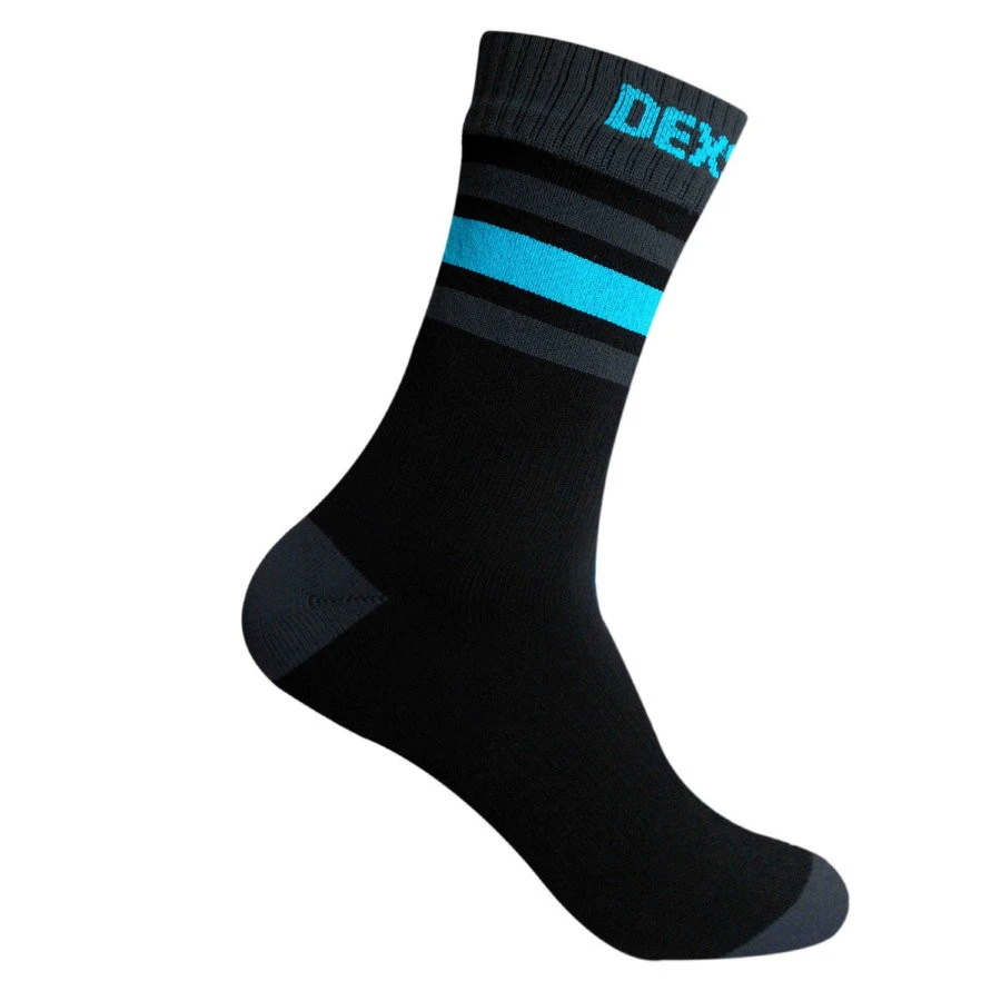 Шкарпетки водонепроникні Dexshell Ultra Dri Sports, р-р XL, з блакитною смугою — фото 1